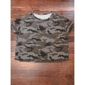 ZARA Army Fatigue T-Shitt